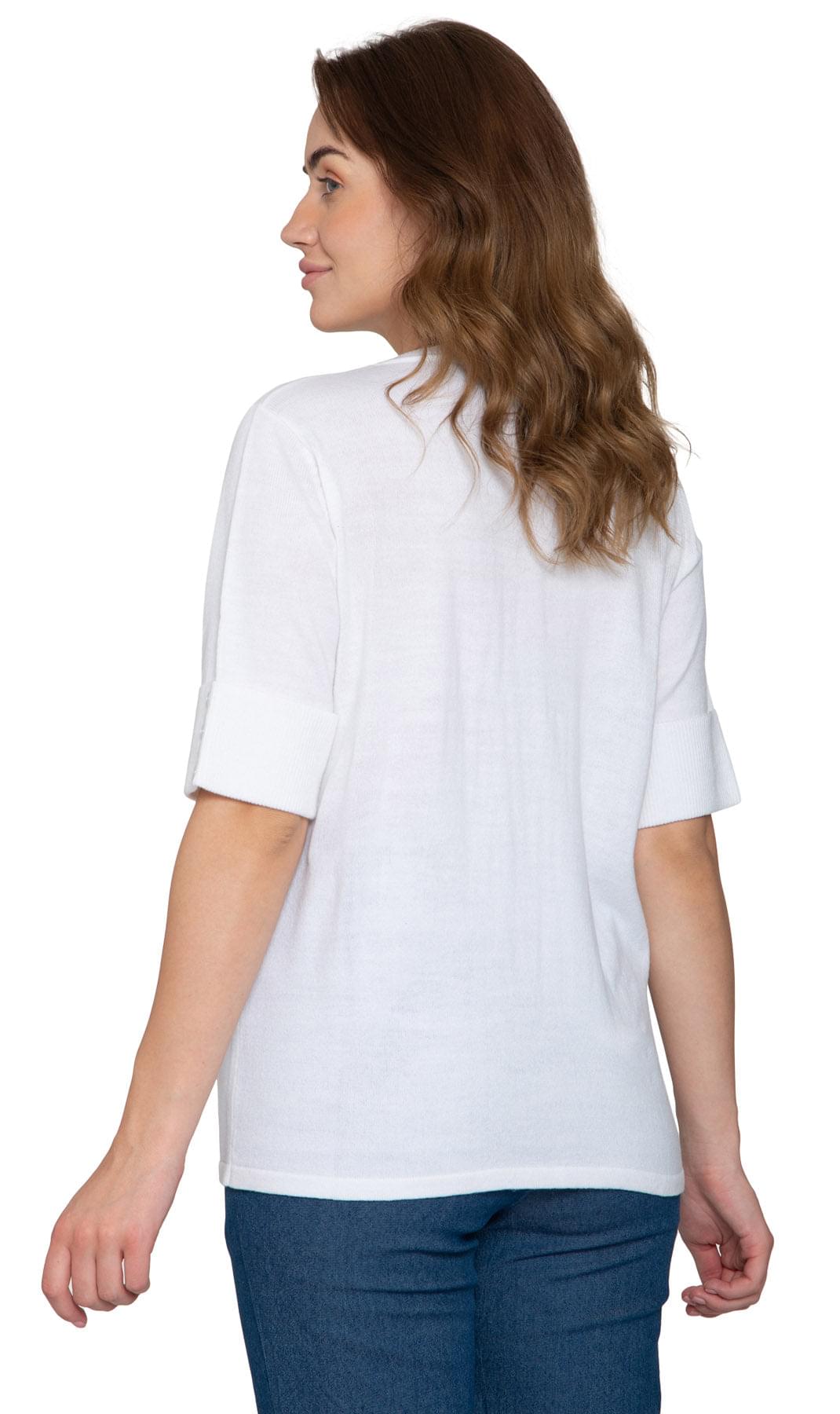 Women's Button Front Cardigan with a Unique Elbow Cuff Style