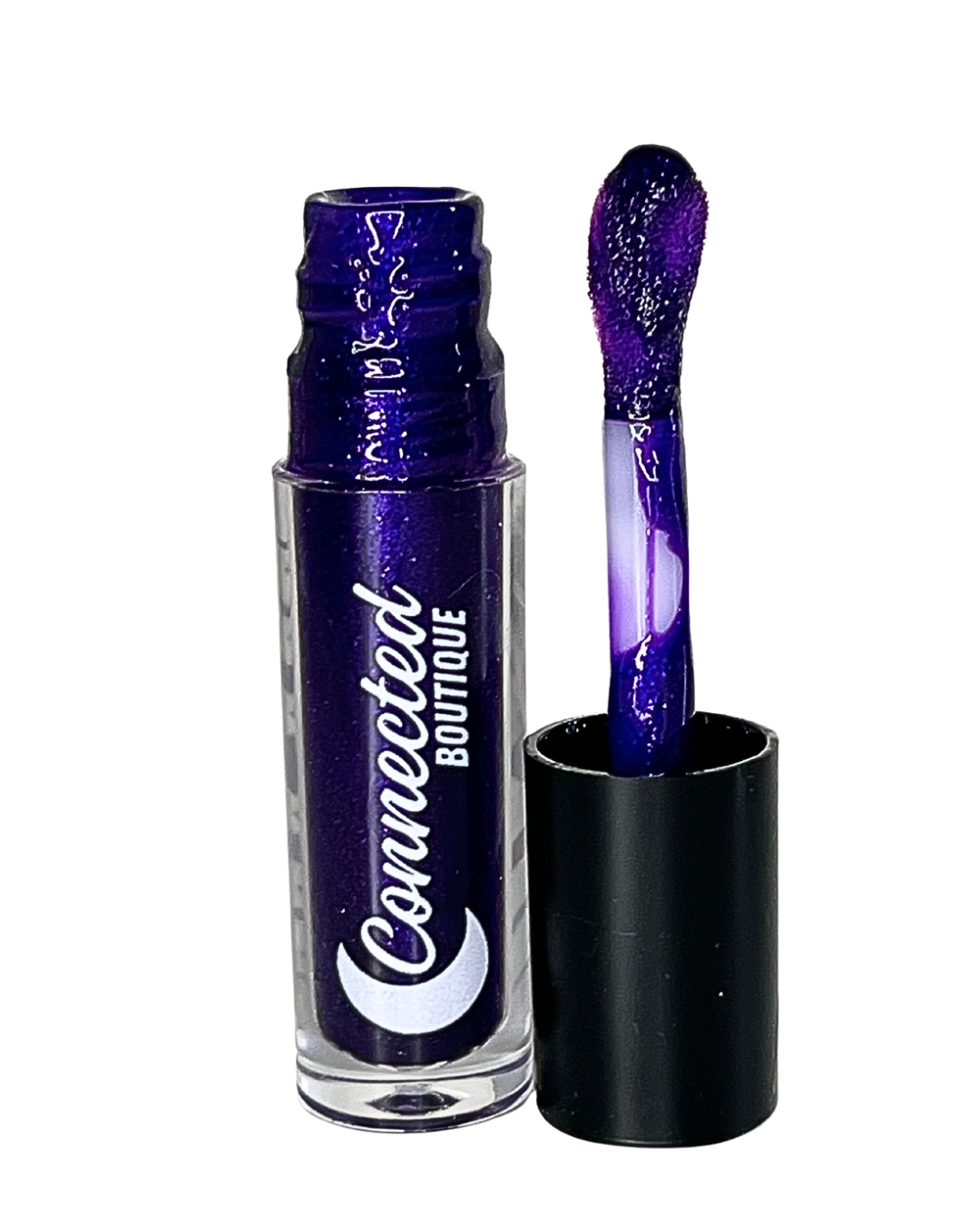Tempted - Dark Purple Glitter Lip Gloss – Sparkle & Shine