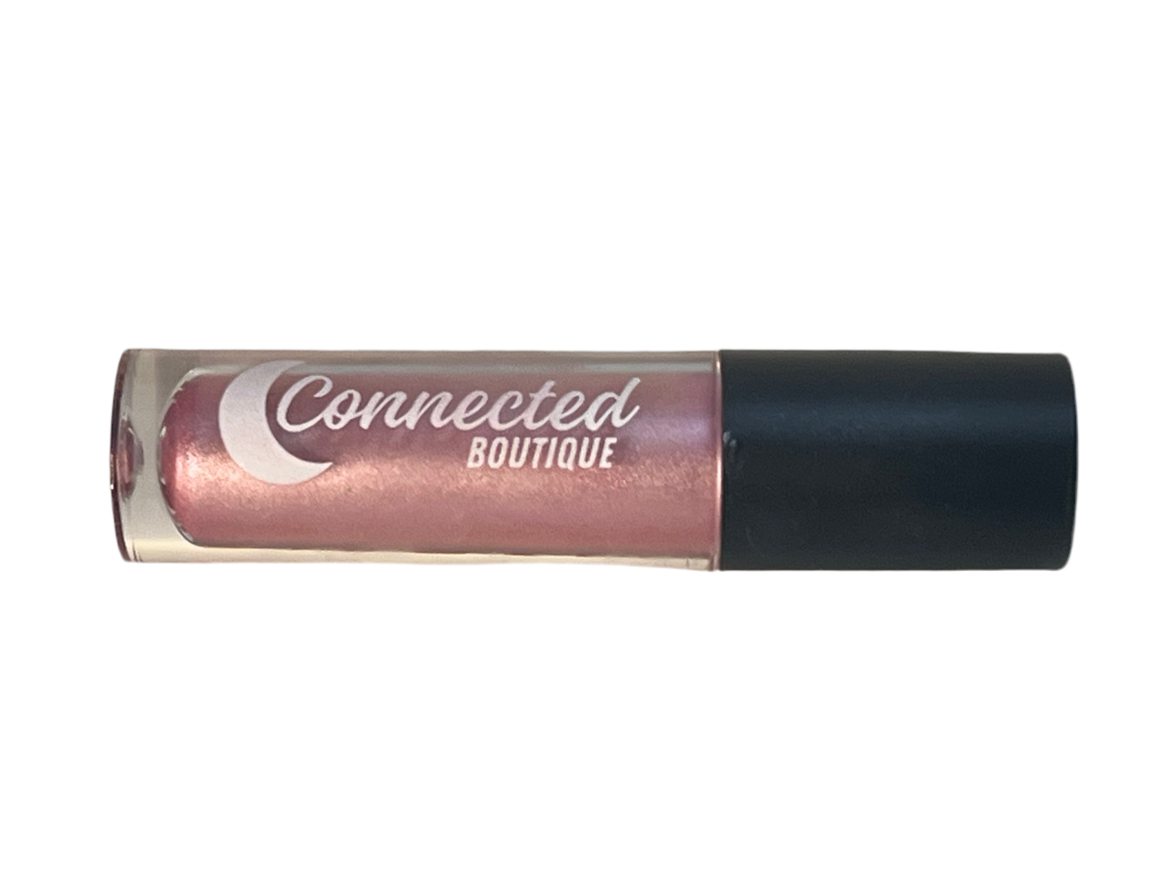 Rose- Metallic Chrome Pink Bold Longwear Liquid Lipstick – Transfer‑Proof Matte