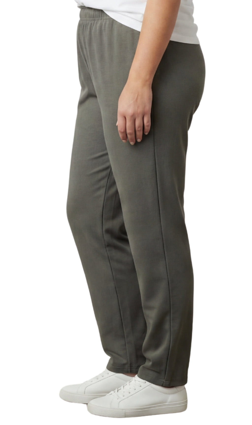 Women's Premium Cotton Stretch High-Waisted Black Leggings - Dressy Comfort in an Everyday Essential