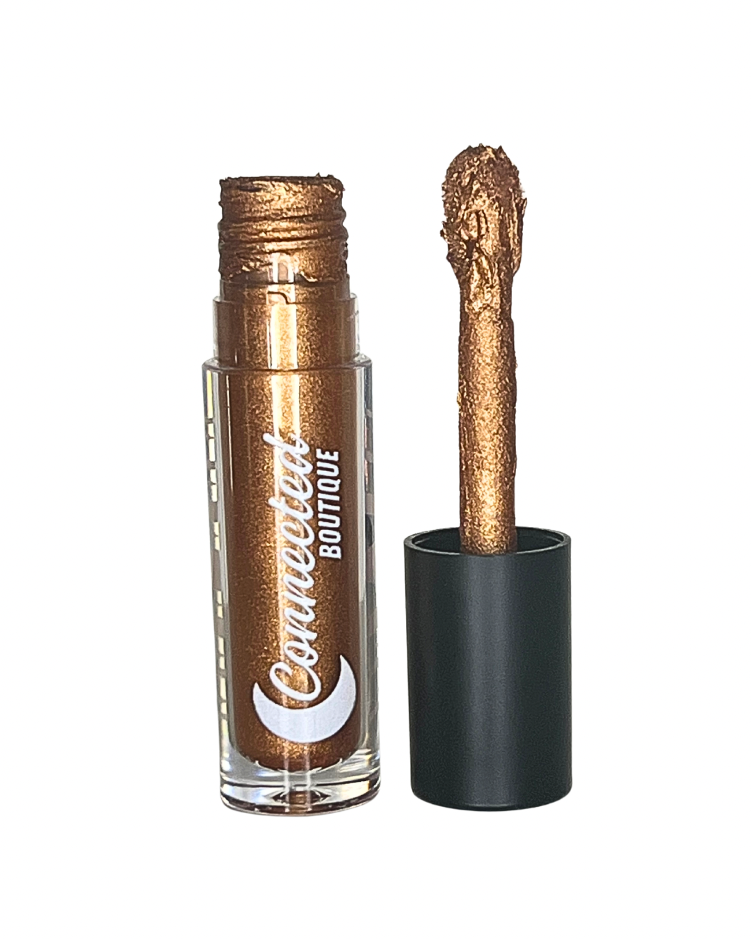 BK - Bronze Metallic Chrome Longwear Liquid Lipstick – Transfer‑Proof Matte