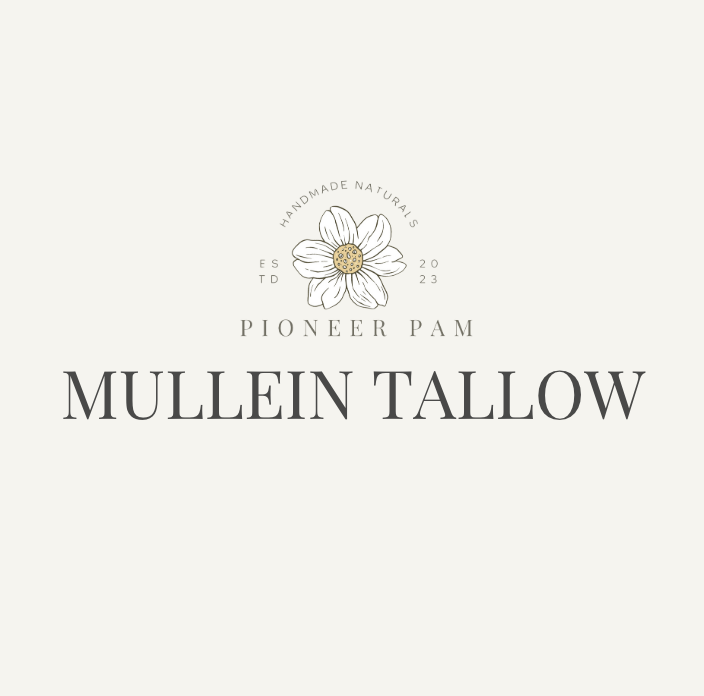 Mullein Tallow: Skin Salve + Chest Rub