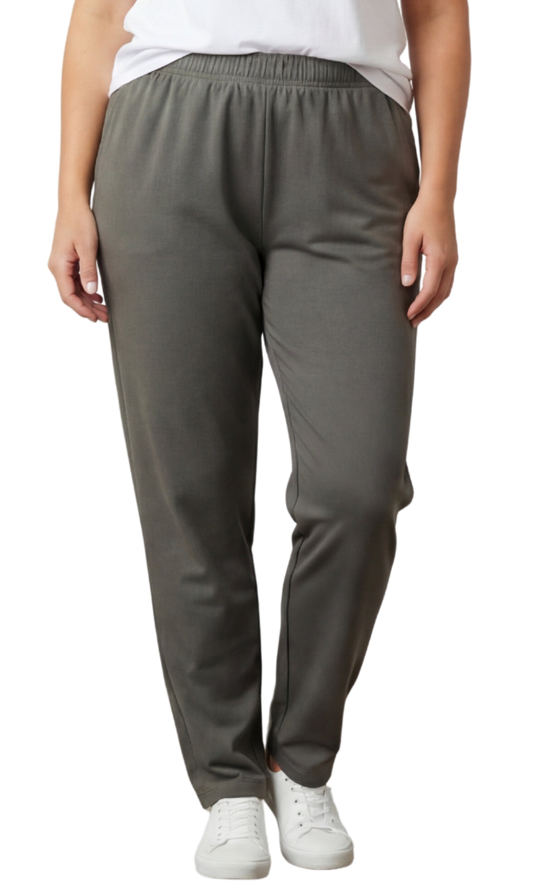 Women's Premium Cotton Stretch High-Waisted Black Leggings - Dressy Comfort in an Everyday Essential